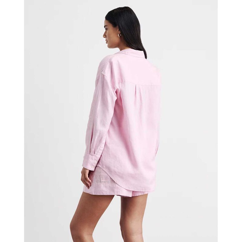 JAG Gigi Linen Relaxed Ls Shirt image number 5